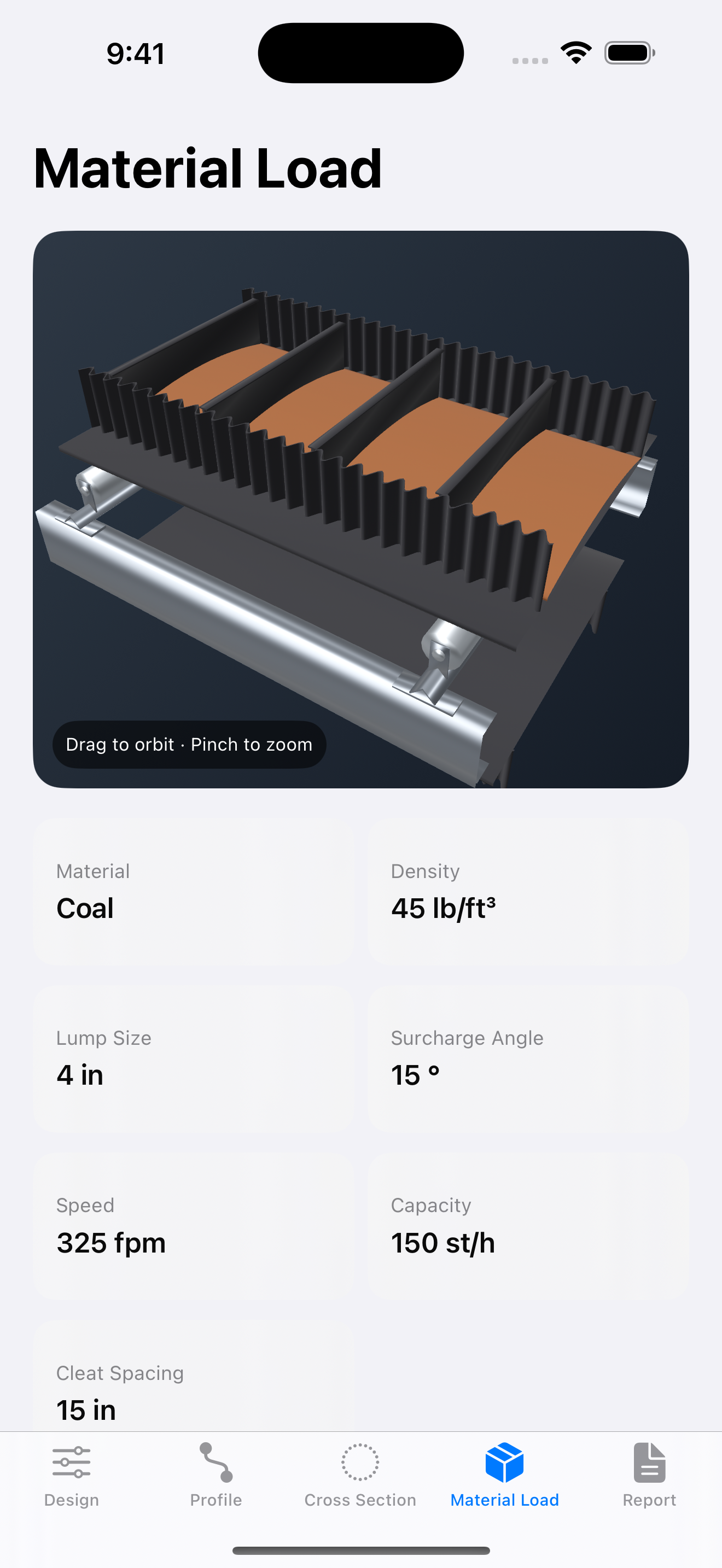 Sidewall Maven — Material Load